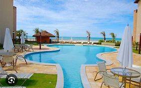 Apartamento Vista Total Do Mar Uma Cobertura A 400M Do Beach Park No Porto Das Dunas Aquiraz Condominio Terramaris Piscina Ampla Parque Infantil Sauna Estacionamento Privado