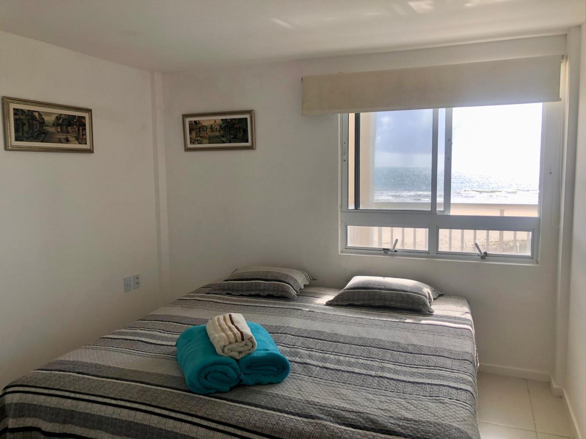 Apartamento Vista Total Do Mar Uma Cobertura A 400M Do Beach Park No Porto Das Dunas Aquiraz Condominio Terramaris Piscina Ampla Parque Infantil Sauna Estacionamento Privado Exterior foto