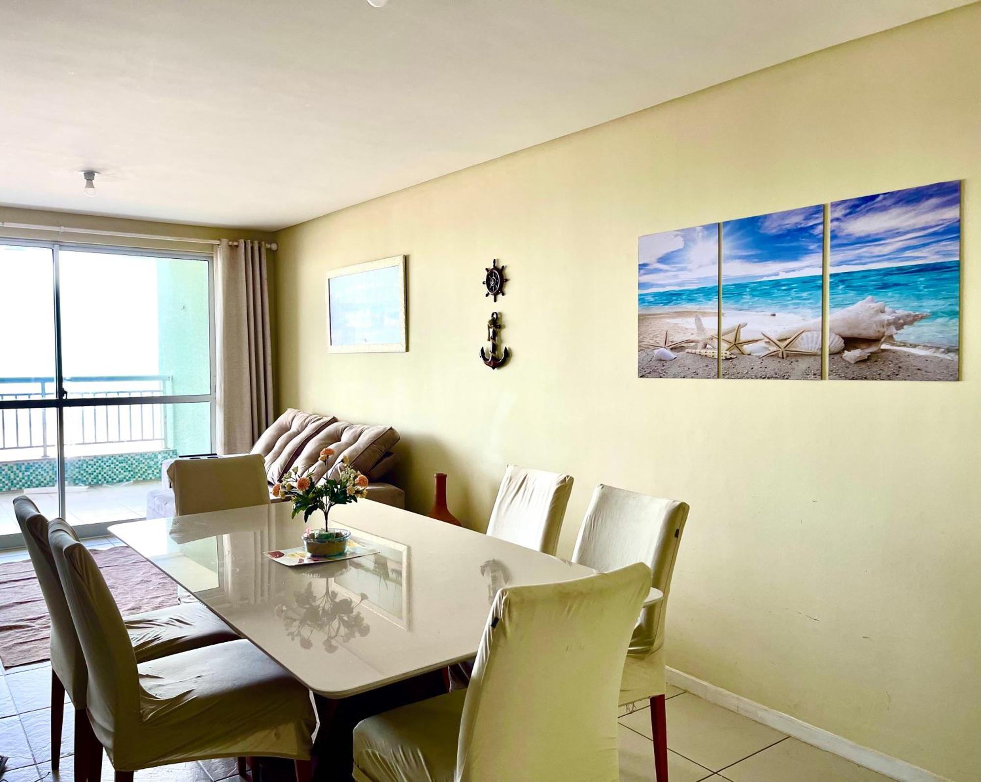 Apartamento Vista Total Do Mar Uma Cobertura A 400M Do Beach Park No Porto Das Dunas Aquiraz Condominio Terramaris Piscina Ampla Parque Infantil Sauna Estacionamento Privado Exterior foto